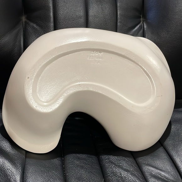 Red Wing Art Pottery MCM Console Bowl #1304 - Picture 7 of 10